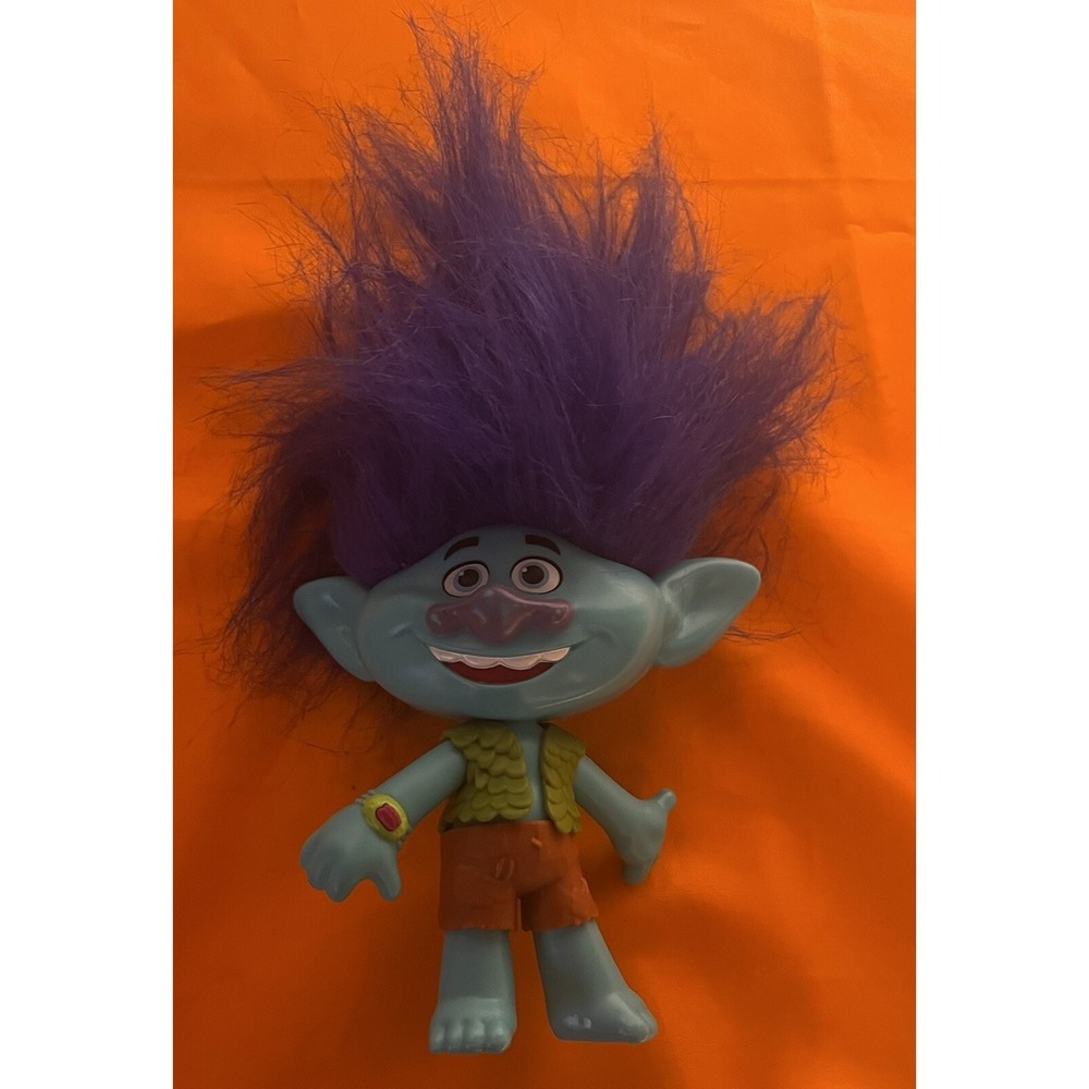 Hasbro Singing Troll Blue Purple Hair